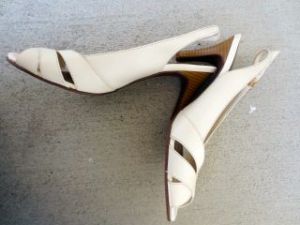 creme heels